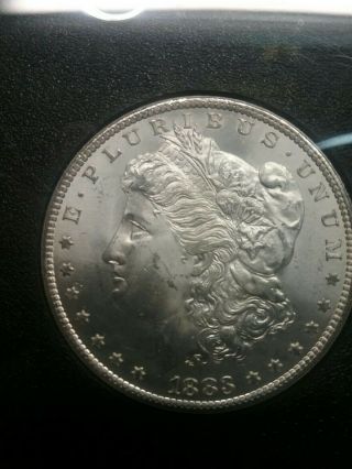 1883 Cc Ms 64 Gsa Morgan Silver Dollar.