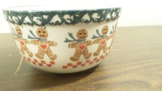 8 Tienshan Folk Craft Gingerbread Soup Cereal Bowls