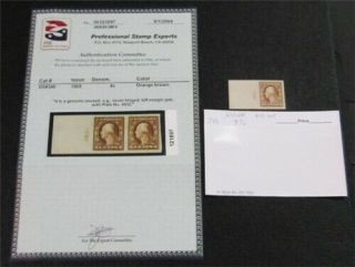Nystamps Us Stamp 346 Og Nh $30 Pse Certificate