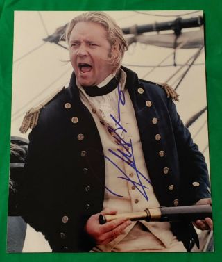 Russell Crowe Authentic Hand Signed 8 X 10 Movie Still With