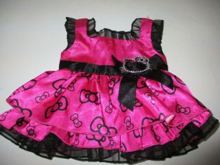 Build A Bear Pink Hello Kitty Outfit Clothes