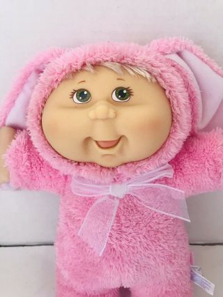 13” Cabbage Patch Kids Pink Baby Bunny Girl Doll 2006 2