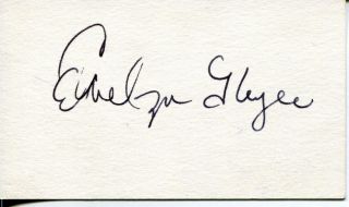 Evelyn Keyes Actress In Gone With The Wind & Jolson Story Signed Card Autograph