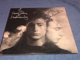 Julian Lennon Signed Autographed The Secret Value Of Daydreaming Album Lp