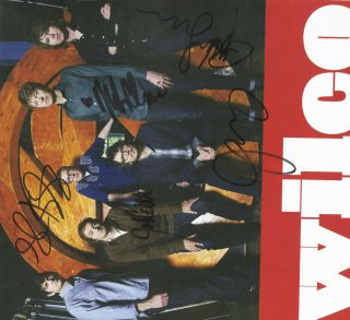 Wilco autographed concert poster 2014 Jeff Tweedy,  John Stirratt,  Glenn Kotche 2