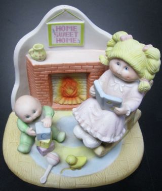 Cabbage Patch Porcelain Figure " Home Sweet Home " 1985