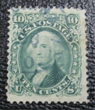 Nystamps Us Stamp 89 Blue Cancel $380 Grill