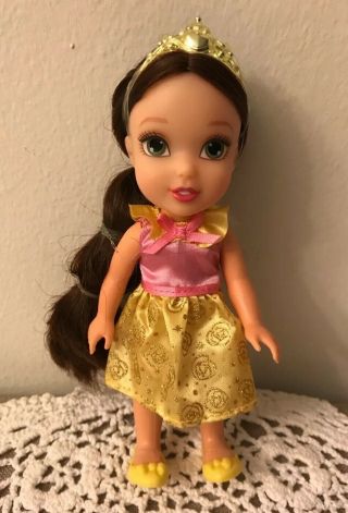 Disney Princess Petite Belle Doll 6” Jakks Pacific Beauty And The Beast