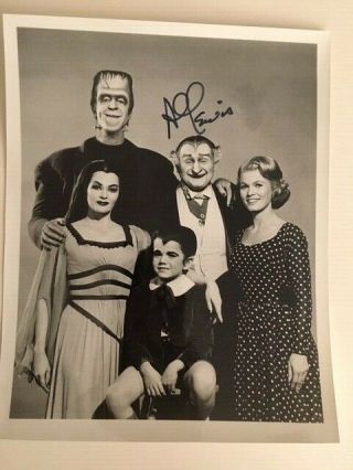 Al Lewis - Signed 8x10 Black And White Glossy Photo - The Munsters - Vg