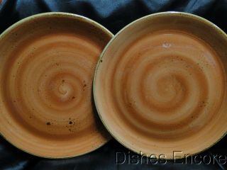 Steelite Craft,  England: Terracotta Coupe Plate / Charger (s),  11 3/4 