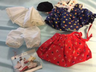 Madame Alexander German Doll Outfit 5 Piece For 8 In Doll