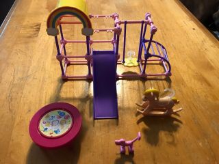 Barbie Preschool Playground Jungle Gym With Accessories