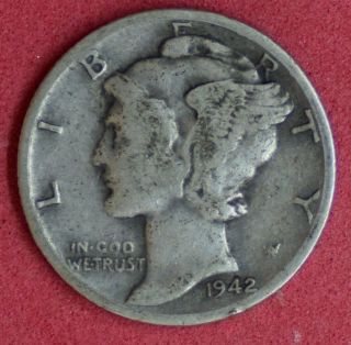 1942/1 - D Mercury Dime F