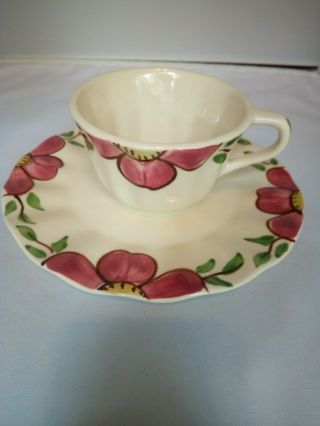 Purinton Pottery Seaform Cup And 7 Inch Bread And Butter Plate
