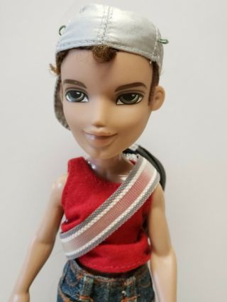 Bratz Boyz 1st Edition Dylan Doll Clothes And Shoes Hat Backpack