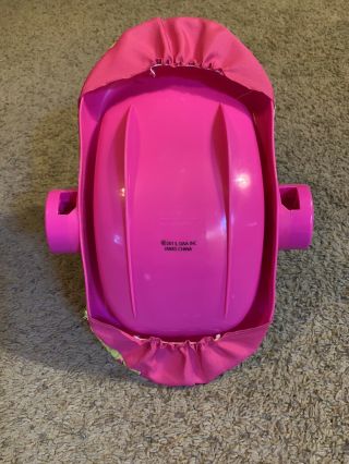 2013 JAKKS Cabbage Patch Kids Preemie Pink Doll Carrier Seat 3