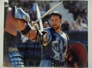 Russell Crowe " Warrior " 8x10 Signed Photo Auto