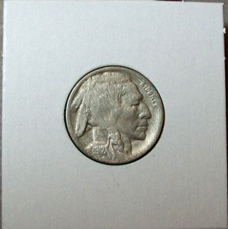 Very Rare 1918/7 - D Buffalo Indian Nickel,  Horn Over Date Error