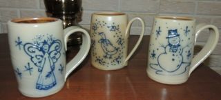 Goose Berry Patch 1997 1998 1999 Mug Maple City Pottery Hand Thrown Tankard