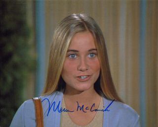 Maureen Mccormick Autographed 8x10 Photograph Actress The Brady Bunch Marcia