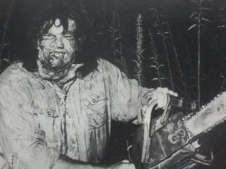 R.  A.  Mihailoff Signed 8 x 10 Photo Texas Chainsaw Massacre Autographed 2