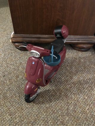 My Scene Chelsea 12 Inch Doll Scooter With Helmet
