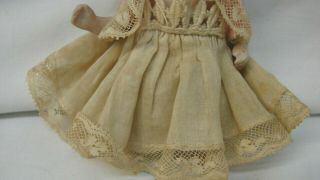ANTIQUE NIPPON SMALL BISQUE DOLL and clothes 2
