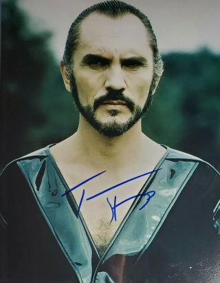 Terrance Stamp Hand Signed 8x10 Photo W/ Holo Superman