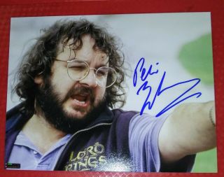 Peter Jackson Hand Signed Autographed Photo 8 X 10 W/holo Lotr Director