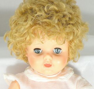 Vintage Eegee Walking Doll,  Sleep Eyes,  Hard Plastic,  21 