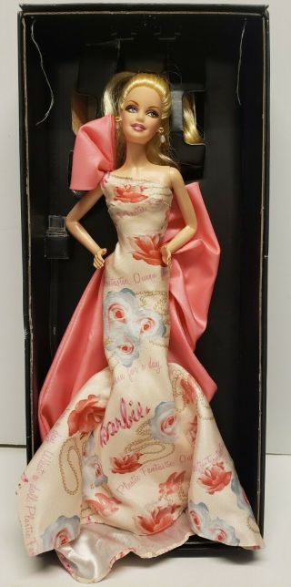 Barbie Avon Rose Splendor Doll Barbie Collector Pink Label T4349