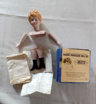 Vintage 1979 Shackman Josette Bisque Doll Kit