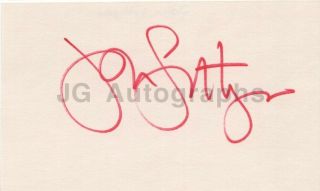 John Lithgow - American Film And Television Actor - Authentic Autograph