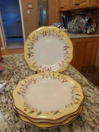 Better Homes And Gardens Tuscan Retreat Dinner Plates Set Of 4