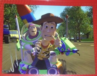 Tim Allen Tom Hanks Hand Signed Autographed Photo 8 X 10 W/ Holo Toy Story