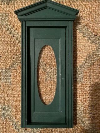 Dollhouse Wood Front Door