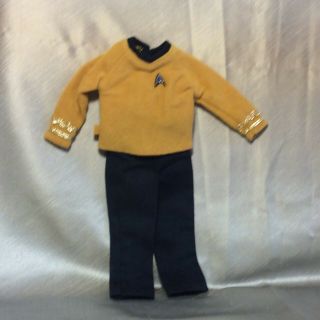 Ken Doll Star Trek Captain Kirk Uniform Only Adult Collector