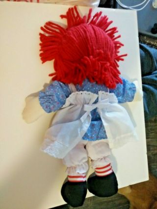2012 Hasbro Handmade by Aurora RAGGEDY ANN Stuffed Plush Toy Doll 16 