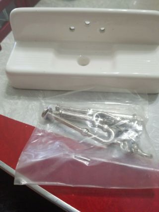 Miniature Porcelain Kitchen Sink With Plumbing
