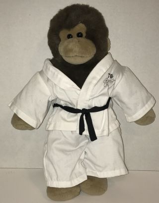 Build A Bear Monkey With Karate Outfit 1997; In Great Shape