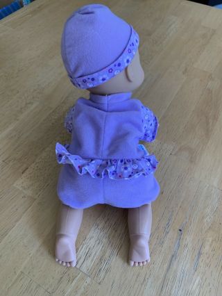 Fisher Price Little Mommy Bubbling Crawling Baby Doll 2008 3