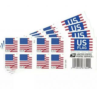 Usps Us Flag 2018 Forever Stamps (book Of 80)