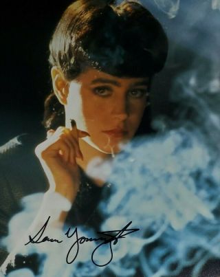Sean Young Hand Signed 8x10 Photo W/holo Bladerunner