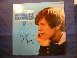Peter Noone Signed Herman 