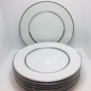 Gildhar Ltd Japan Elegance 10 1/4 " Dinner Plates Set Of 8 Discontinued