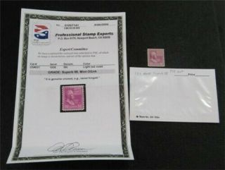 Nystamps Us Stamp 831 Og Nh $98 Pse Certificate