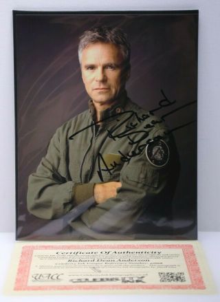 Richard Dean Anderson Hand Signed/autographed 8x10 Photo W/ (21)