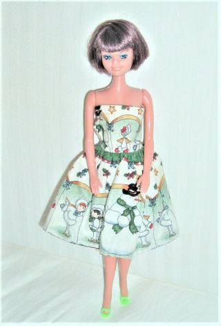 Totsy 11 Inch Brunette Barbie Size Doll Made In China 1987
