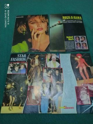 MADONNA - FGERMANY - CLIPPINGS/CUTTINGS/POSTER - ORIGINALS - VERY RARE 2