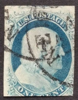 Offer Us Stamp 1c Franklin Imperf.  Old Usa United States Early Stamps